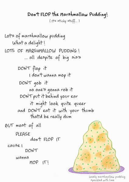 Don't FLOP the Marshmallow Pudding!
